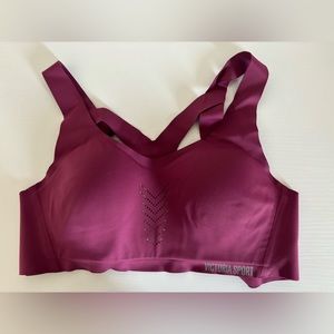 Women’s Victoria Sport Angel Max Bra, Size 32C, Maroon